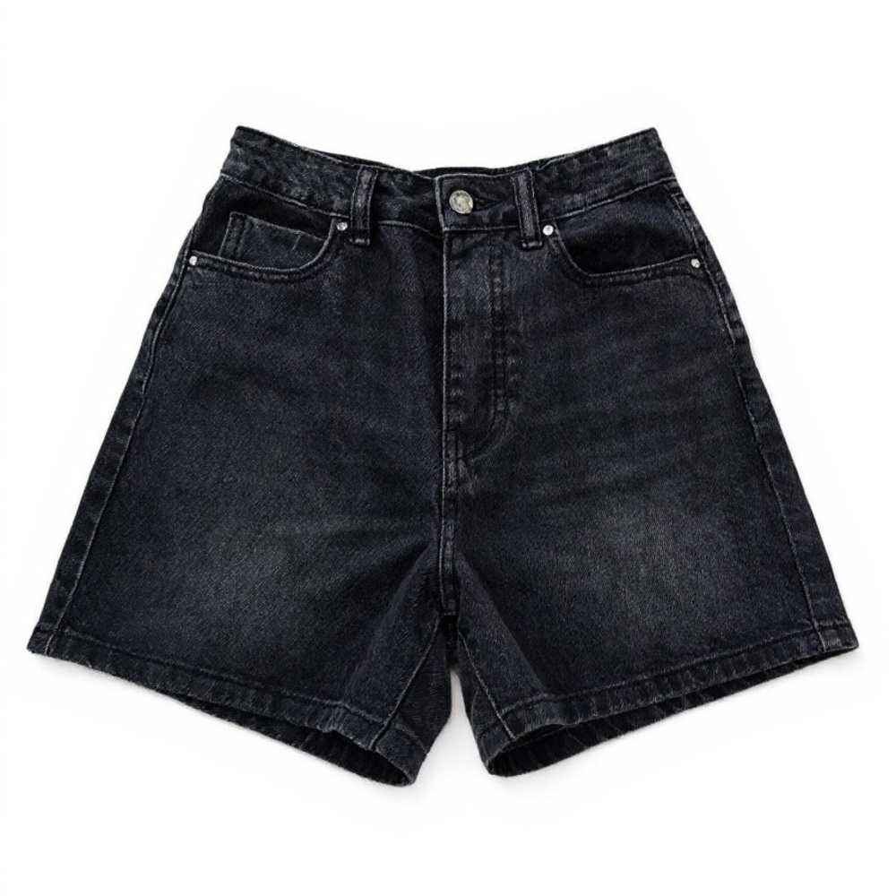 Zara Black Jean Shorts